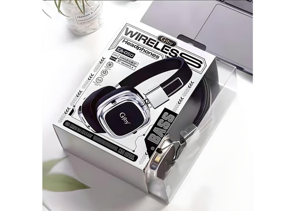 Apricot AP-BT50 – سماعة بلوتوث فوق الأذن (لون أسود)