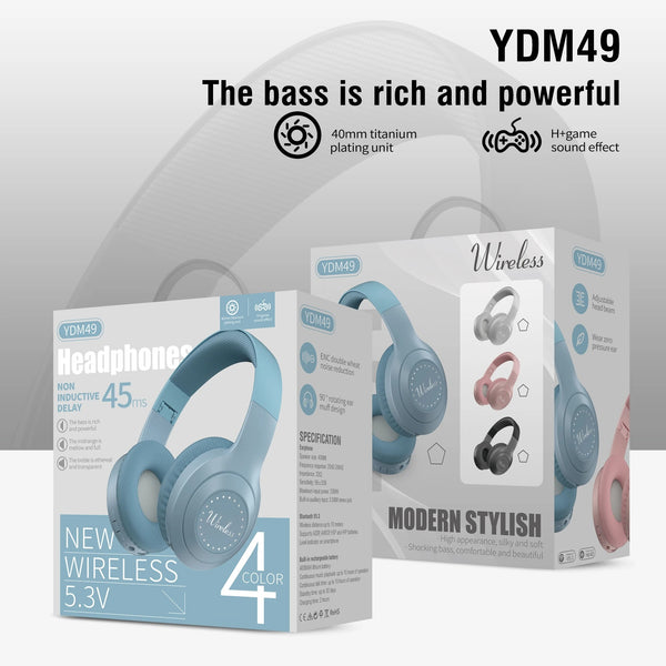 سماعة رأس لاسلكية YDM49