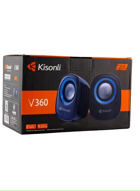 سماعة Kisonli V360 – صوت واضح وتجربة استماع مذهلة